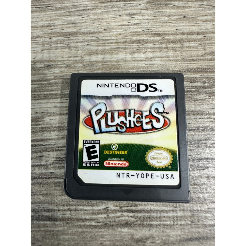 Nintendo DS Plushies Game Cartridge NTR-YOPE-USA Destineer Authentic Mens Womens